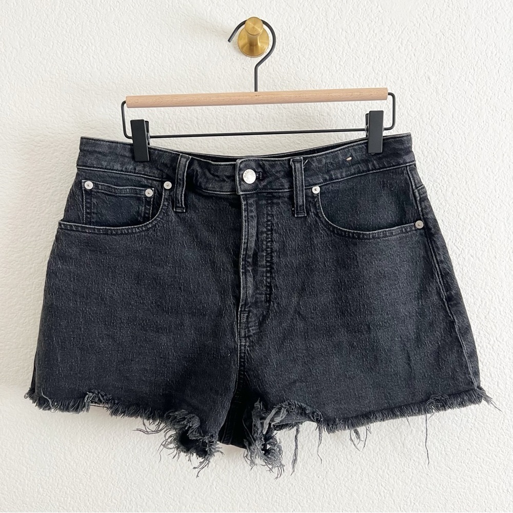 Madewell Black The Perfect Jean Short Size 30